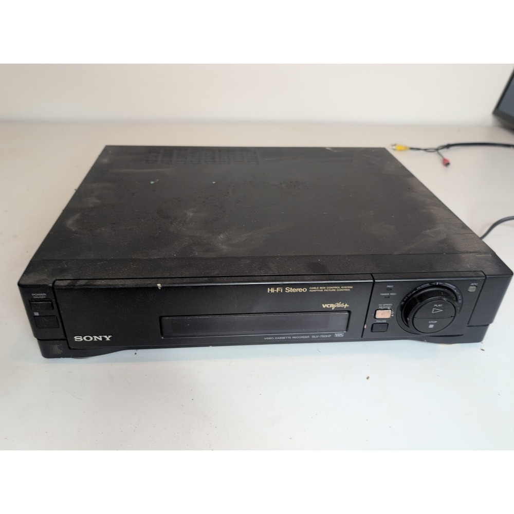 Sony VCR Plus DA Pro 4 Head Hi-Fi SLV-750HF Without Remote